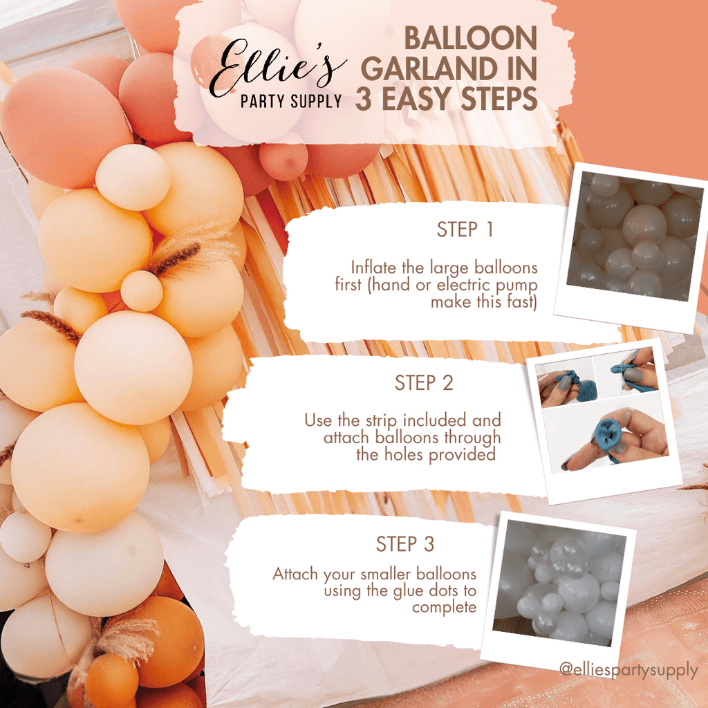 Boho Dusty Rose and Green Balloon Garland Kit