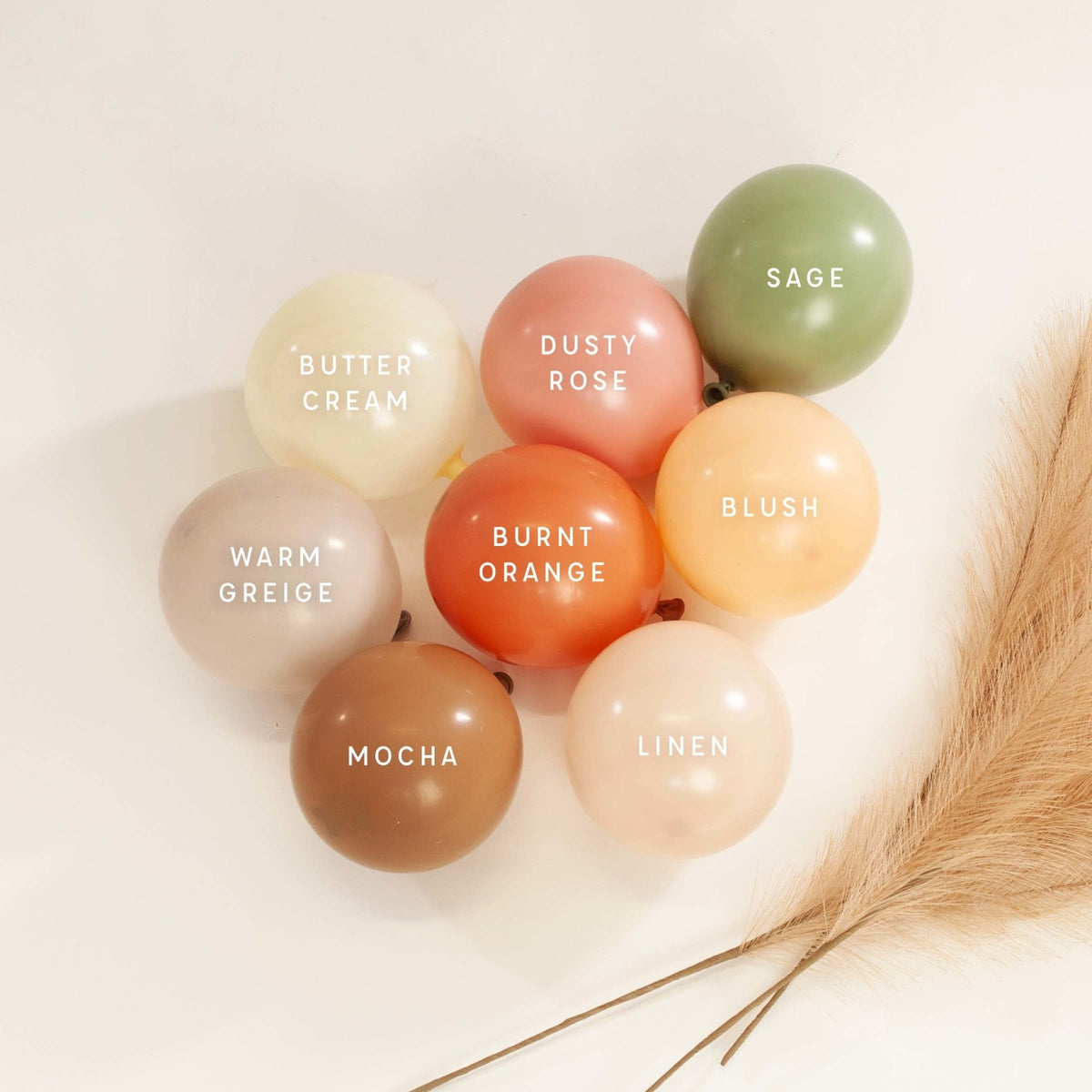 Premium Dusty Rose Latex Balloon Packs (5", 11”, 16”, 24" and 36”)